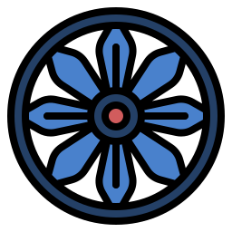 Alloy wheel icon