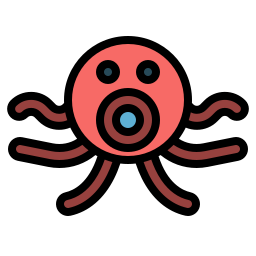 pulpo icono