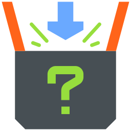 Mystery box icon