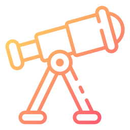 teleskop ikona