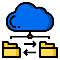 computación en la nube icono