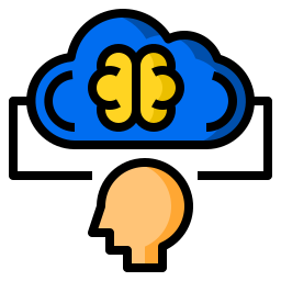 Human mind icon