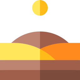 deserto Ícone