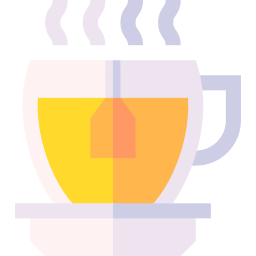 té caliente icono