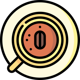 Coffee grounds icon