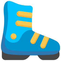 botas de esqui Ícone