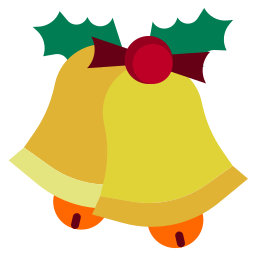 Рождественский колокольчик иконка