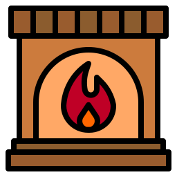 Fireplace icon