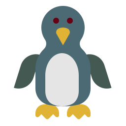 pingüino icono