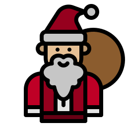 papá noel icono