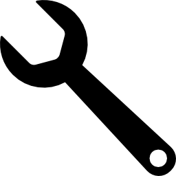 herramienta llave inglesa icono