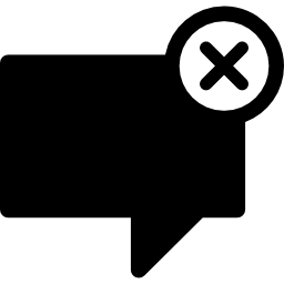 メッセージを削除する icon