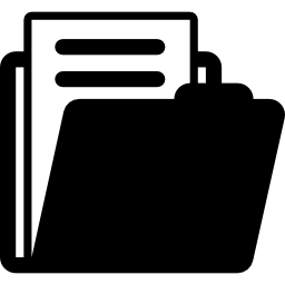File in folder icon