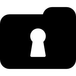 Locked folder icon