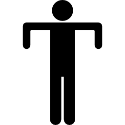 Working out silhouette icon