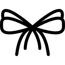 Christmas ribbon icon