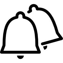 Christmas bells icon