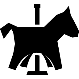 koń karuzeli ikona