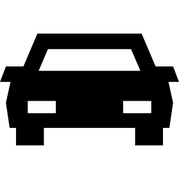 Car front view icon