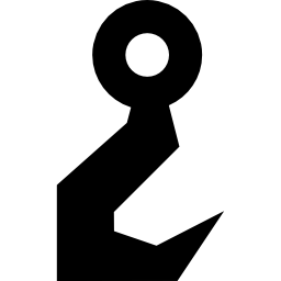 Construction hook icon