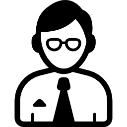 profilo dell'uomo d'affari icona