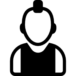 Punk outline icon