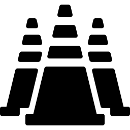 Traffic cones icon
