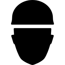 silhouette de travailleur Icône