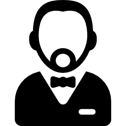 Waiter outline icon