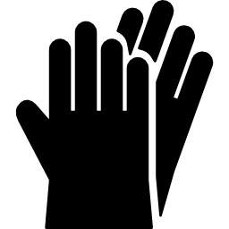 Protection gloves icon