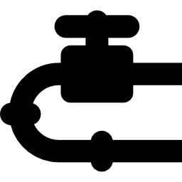 Industrial pipe icon