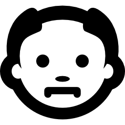 Oldman face icon