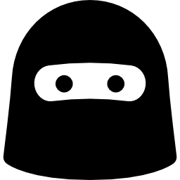 cara de ninja Ícone