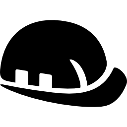 casco de trabajador icono