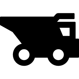 Construction truck icon