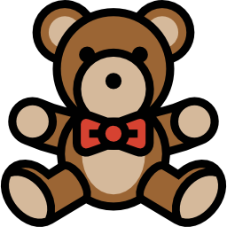 Teddy bear icon