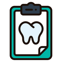 cartella dentale icona