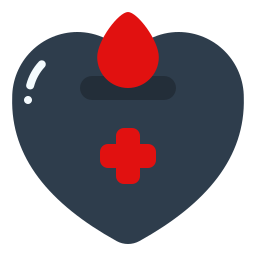 Blood donation icon