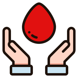 donación de sangre icono