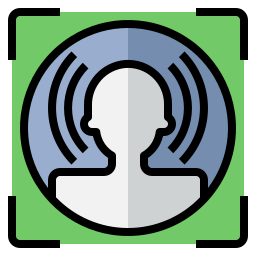 Face scan icon