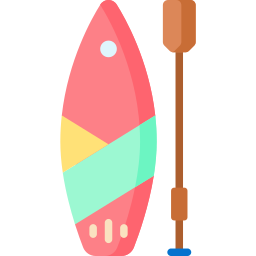 Paddle board icon