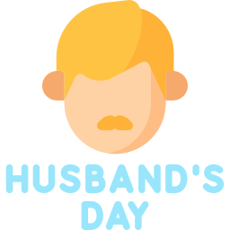 Husbands day icon