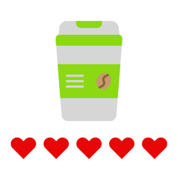 Кофейная чашка иконка