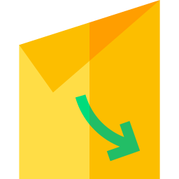 Бумажная складка иконка