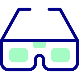 3d glasses icon