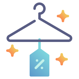 Clothes hanger icon