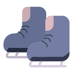 Winter shoes icon