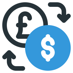 Money exchange icon