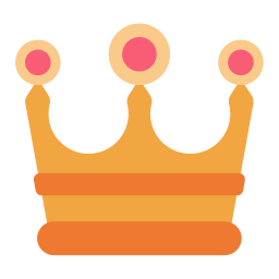 korona króla ikona