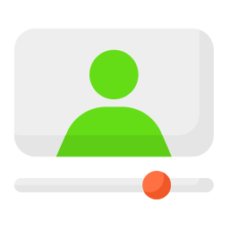 reunión en línea icono